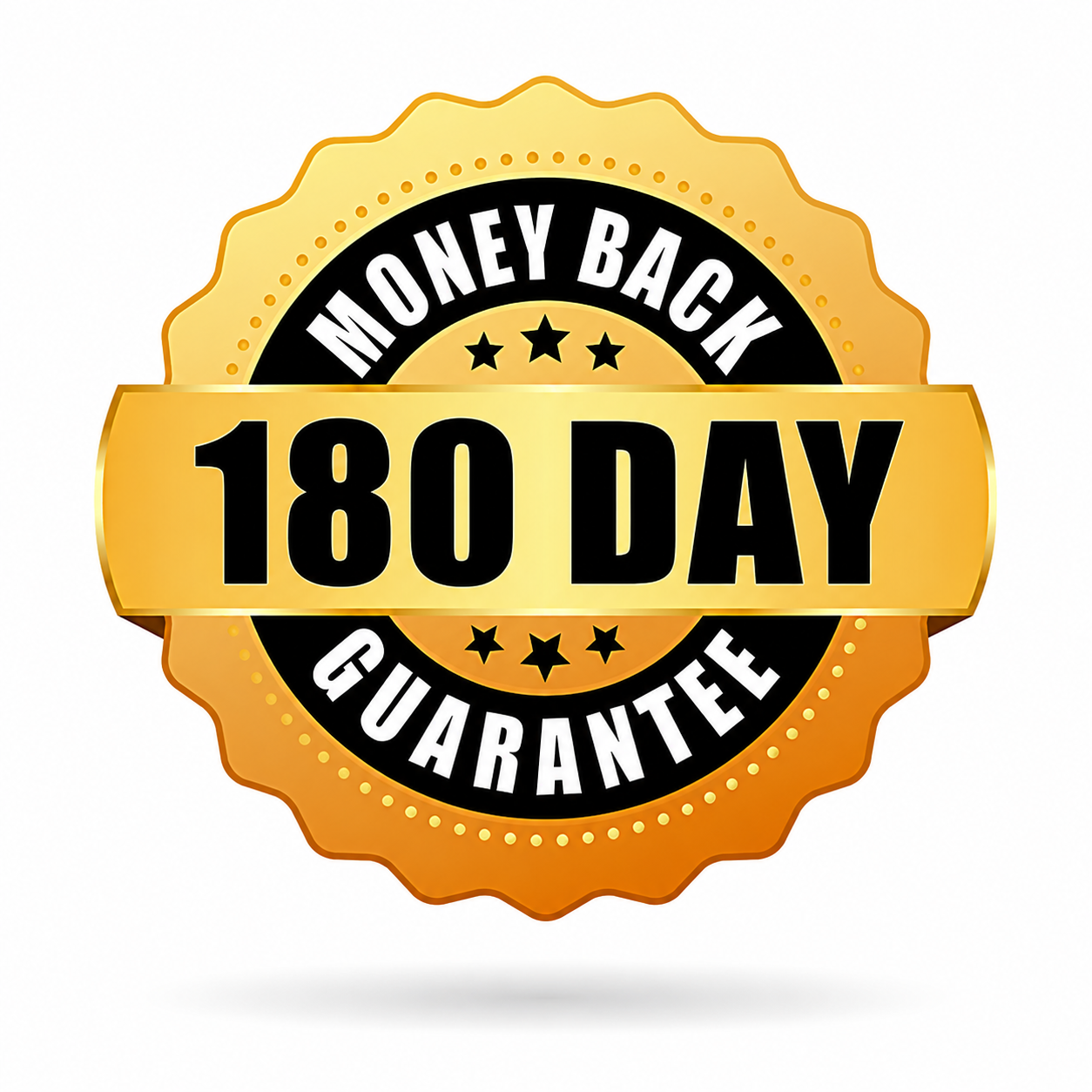 180-Day Money Back Guarantee